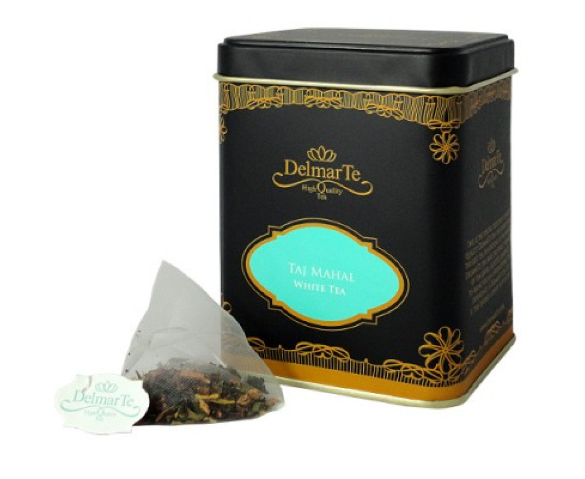 DelmarTe Premium - бял чай Taj Mahal, чай на сашета
