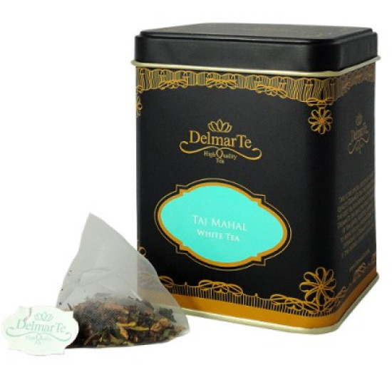 DelmarTe Premium - бял чай Taj Mahal, чай на сашета