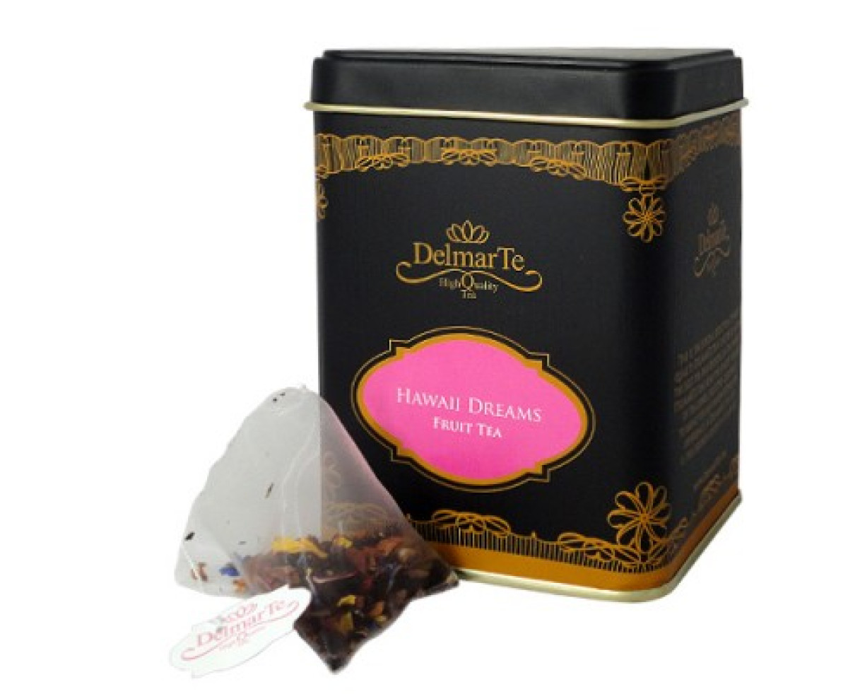 DelmarTe Premium - Hawaii Dreams, плодов чай на сашета