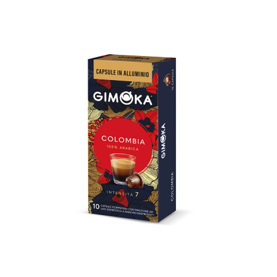 Gimoka Colombia алуминиеви Nespresso съвместими капсули