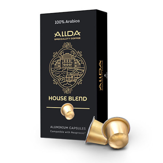 ALLDA Speciality Coffee House Blend– Nespresso съвместими – 10 бр