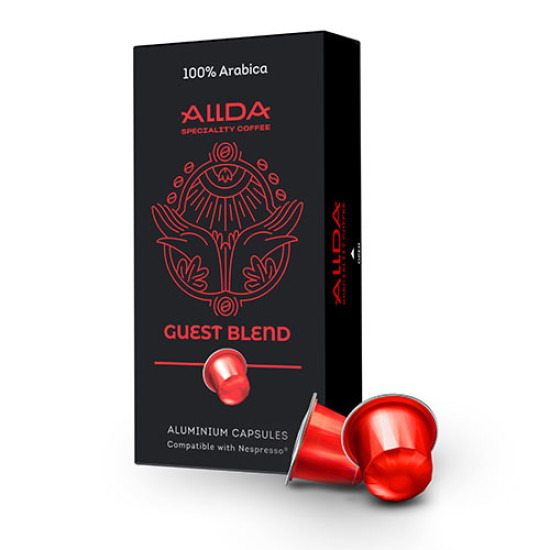 ALLDA Speciality Coffee Guest Blend– Nespresso съвместими – 10 бр