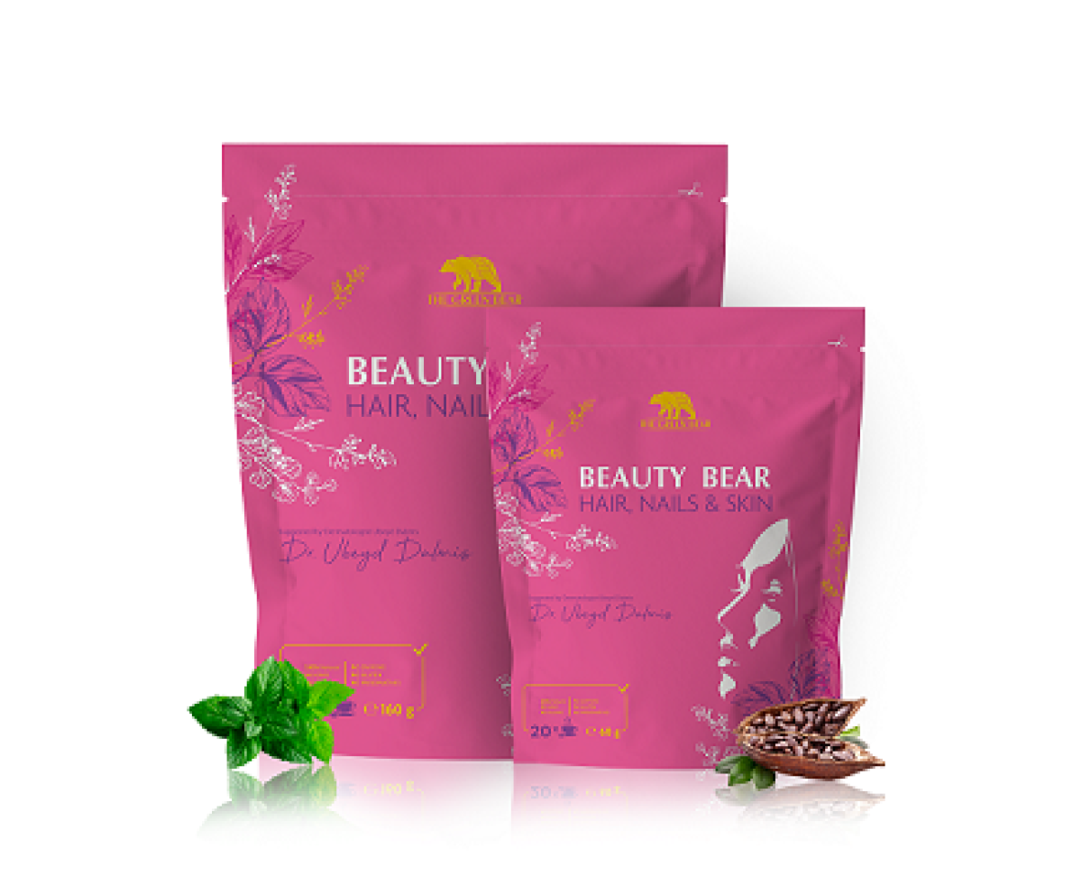 Beauty Bear tea hair, nails, skin - чай за жени
