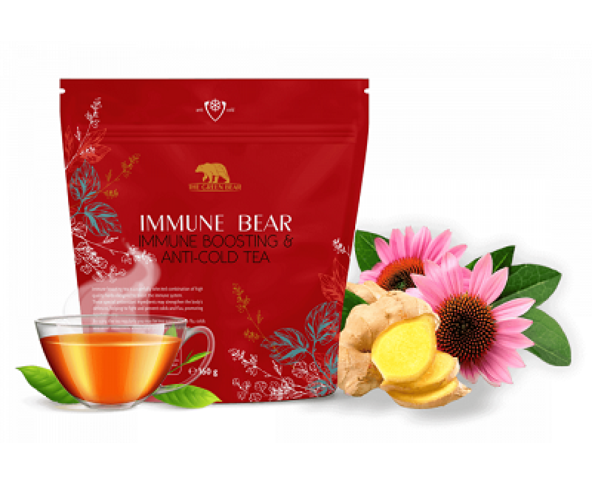Immune Bear Boosting Tea - Забрави за настинката и грипа