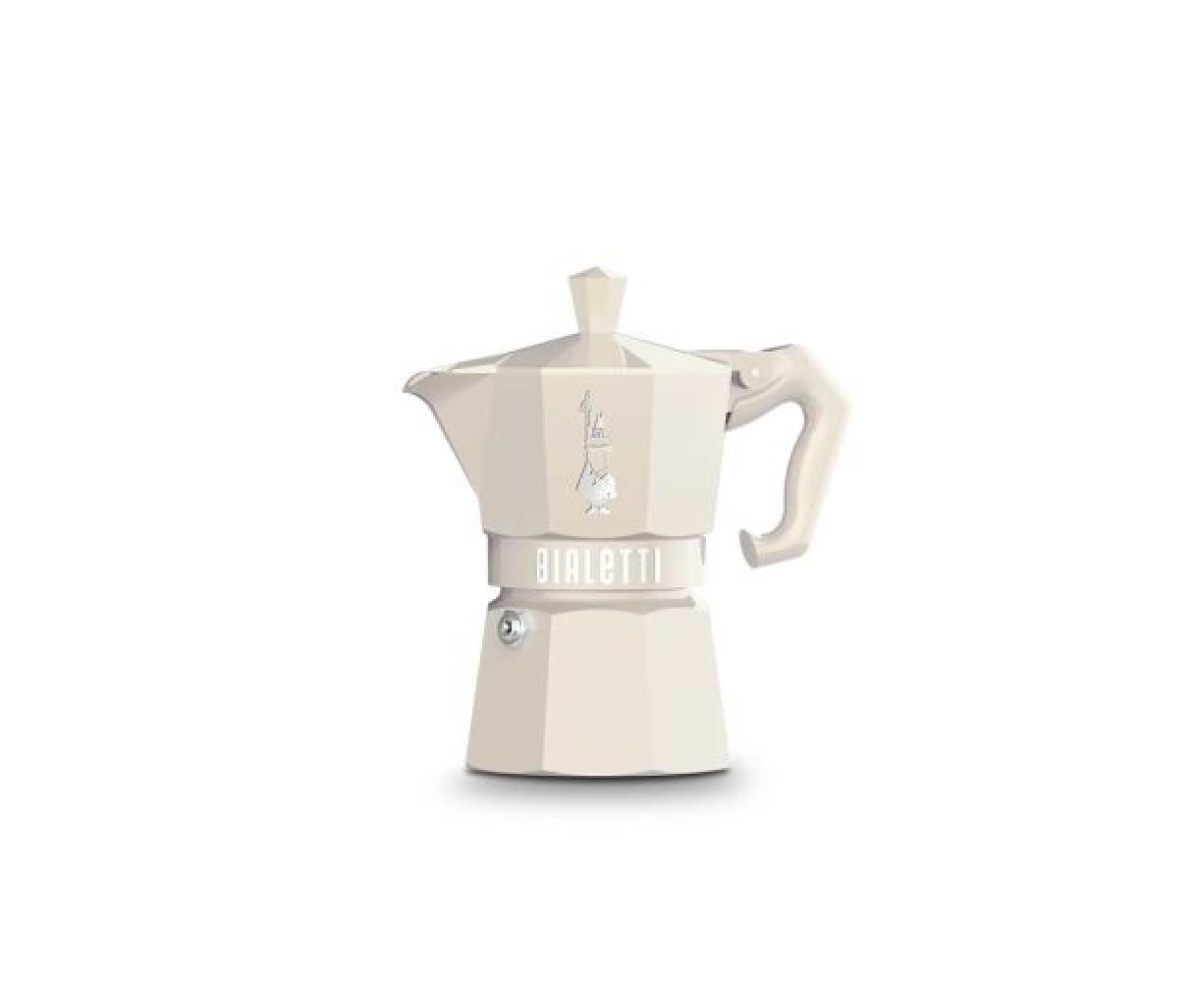 Кафеварка Moka Exclusive Bialetti 3 чаши, крем | Кафеварки | Coffee machines |