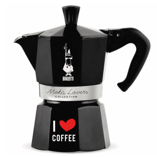 Кафеварка Bialetti &quot;I Love Coffee&quot; Moka Express, BLACK
