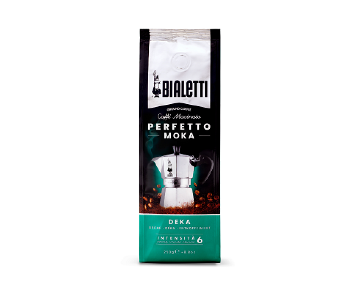 Bialetti Perfetto Moka Decaf 250гр мляно кафе Bialetti Perfetto Moka Decaf 250гр мляно кафе