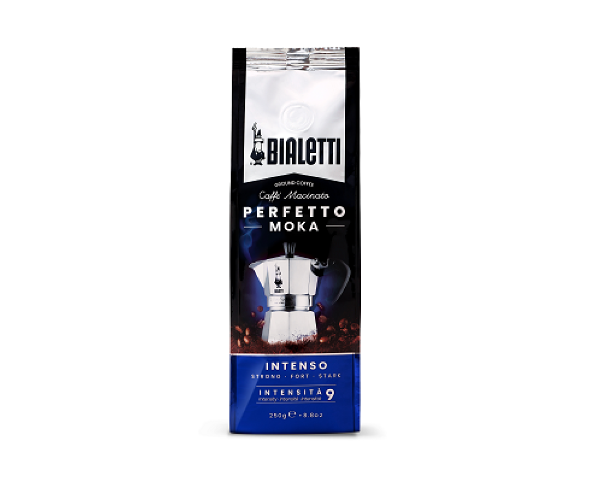 Bialetti Perfetto Moka Intenso 250гр мляно кафе Bialetti Perfetto Moka Intenso 250гр мляно кафе