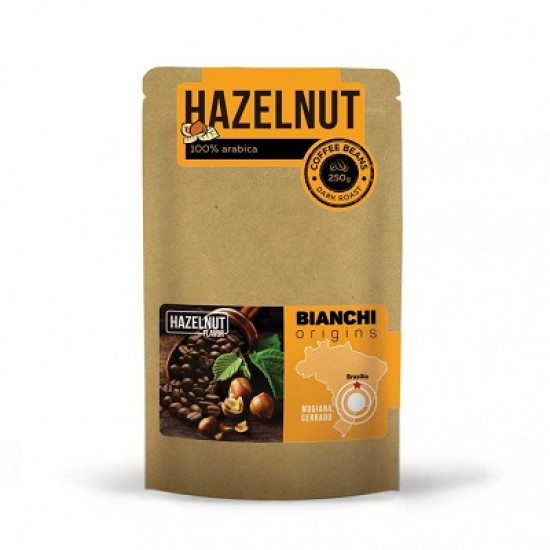 Bianchi Origins Hazelnut кафе на зърна 250гр