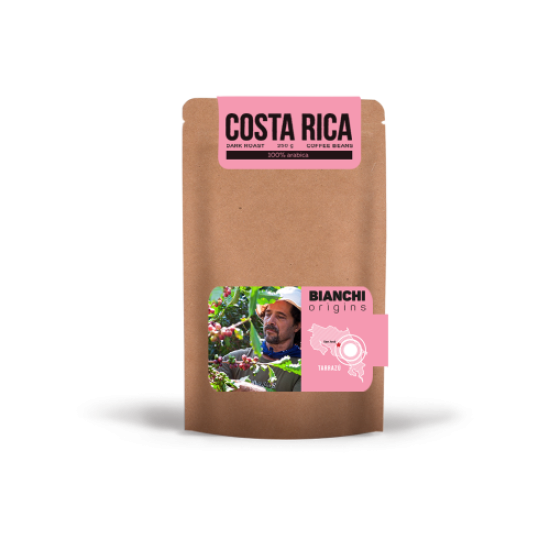 Costa Rica Bianchi Origins кафе на зърна 250гр