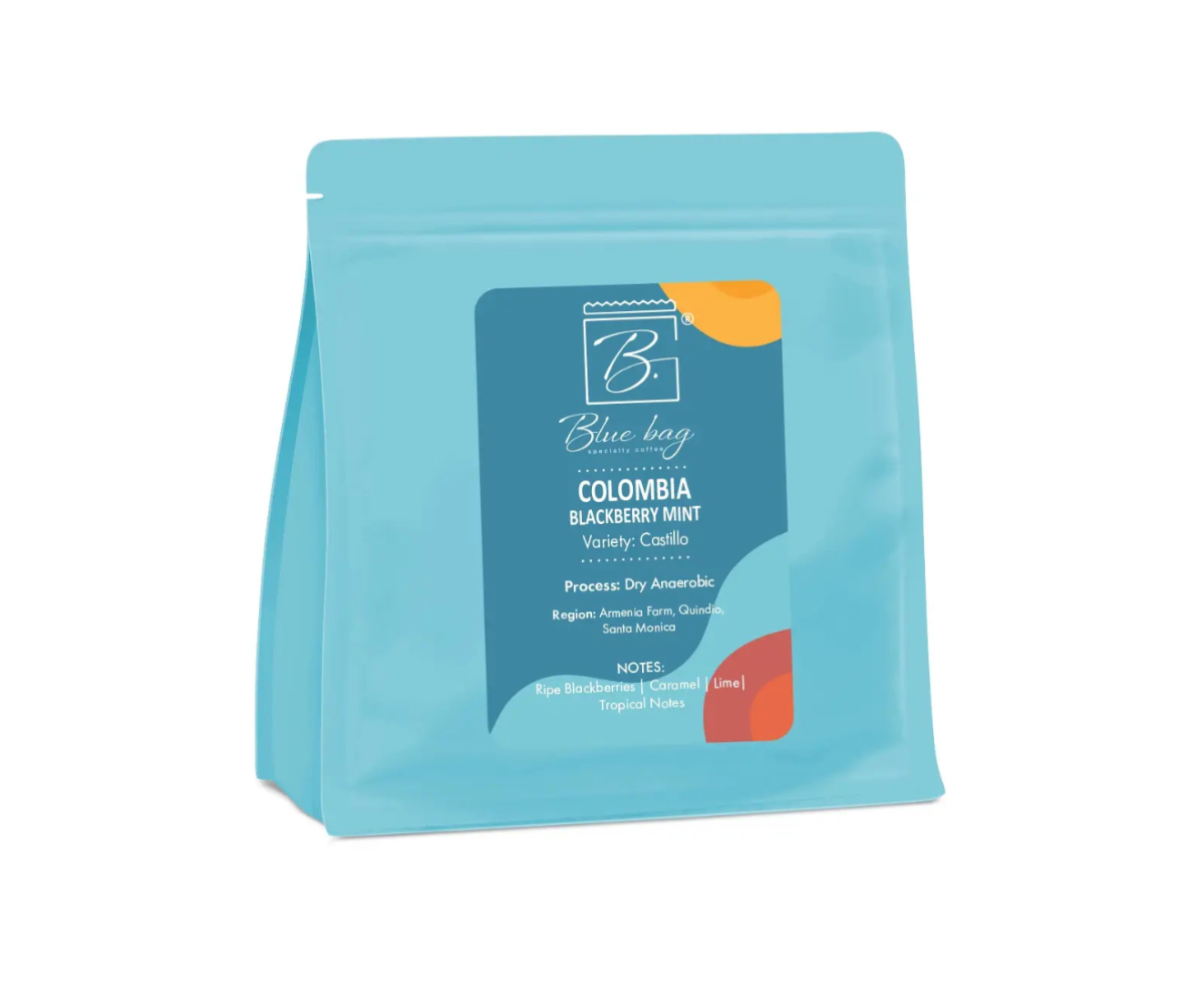 Blue Bag Colombia Blackberry Mint 250гр | Coffee beans | Coffee |