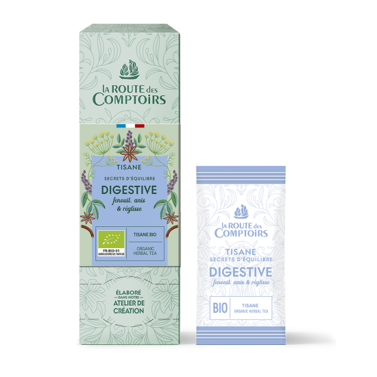 Comptoirs Richard Здравословен Био Билков чай - Тайната на равновесието Диджестив - 24 бр.