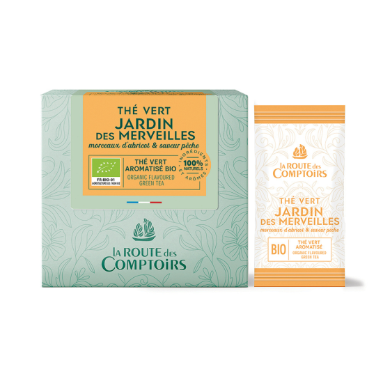 Comptoirs Richard Био зелен чай - Градините На Чудесата - 40 бр.