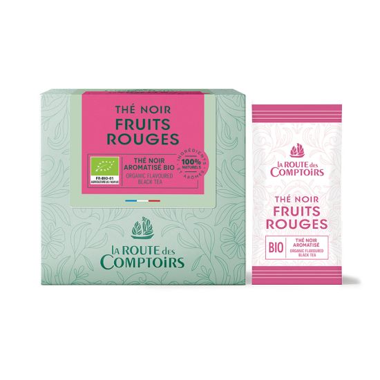 Comptoirs Richard Био Черен чай - Горски Плодове - 40 бр.