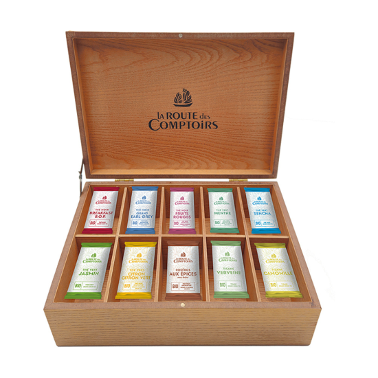 Comptoirs Richard Подаръчна кутия с чай - 100 бр. сашета