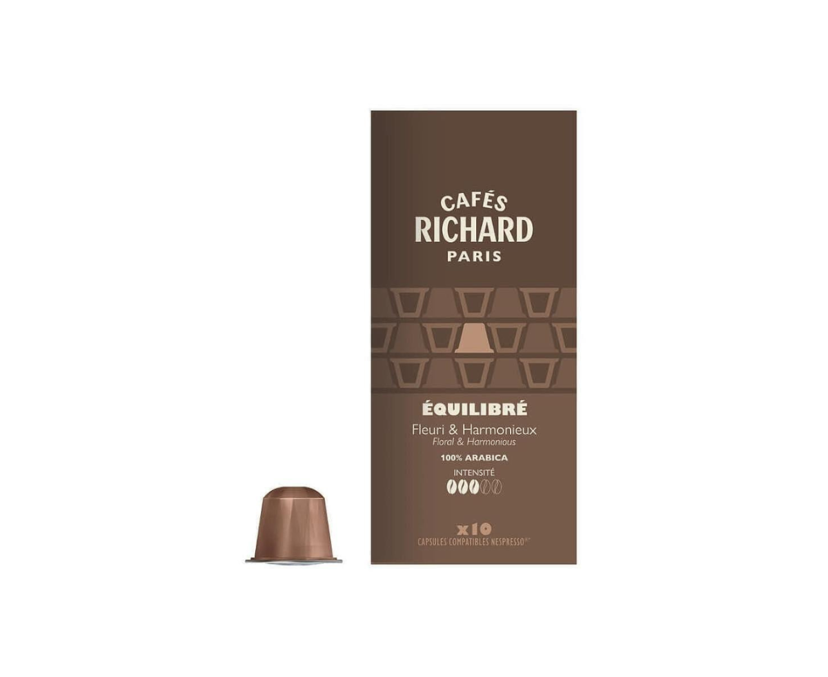 Cafés Richard Expresso Balance 10бр Nespresso съвместими капсули