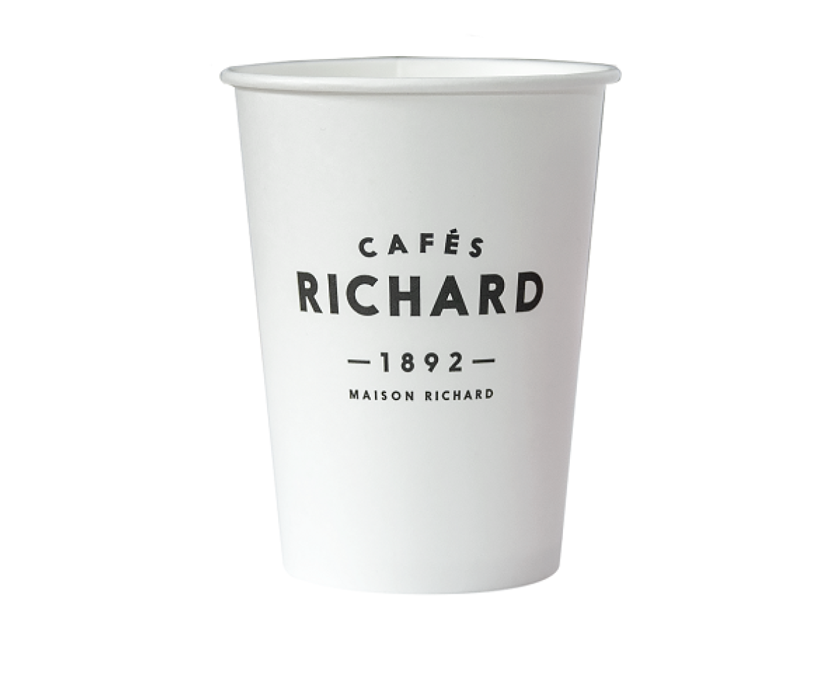 Cafés Richard картонени чаши 300 мл,50 бр. в стек