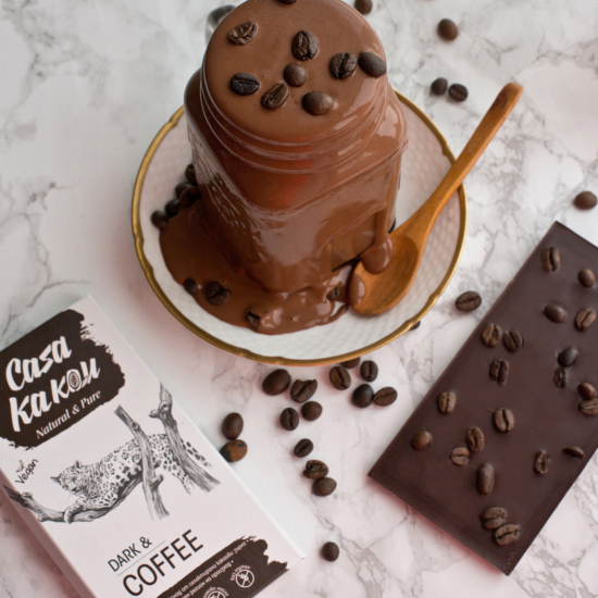 Casa Kakau шоколад от какаови зърна с Цели Зърна Кафе