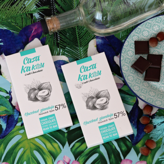 Casa Kakau шоколад от какаови зърна с Лешници