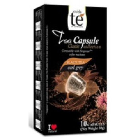 Cuida Te Black Tea Earl Grey - Неспресо съвместима капсула чай
