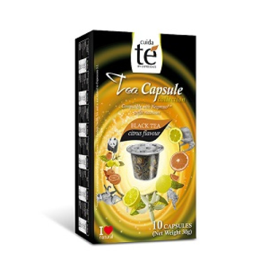 Cuida Te Black Tea Citrus - Неспресо съвместима капсула чай