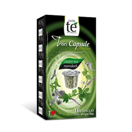 Cuida Te Green Tea Marrakech - Неспресо съвместим капсула чай