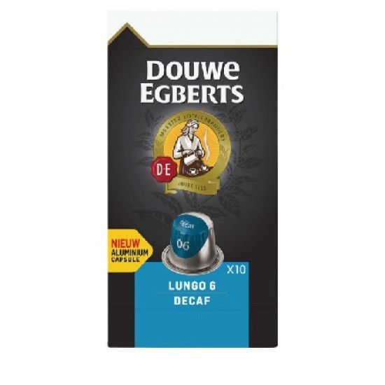 Lungo Decaf Douwe Egberts капсули за Nespresso кафемашини