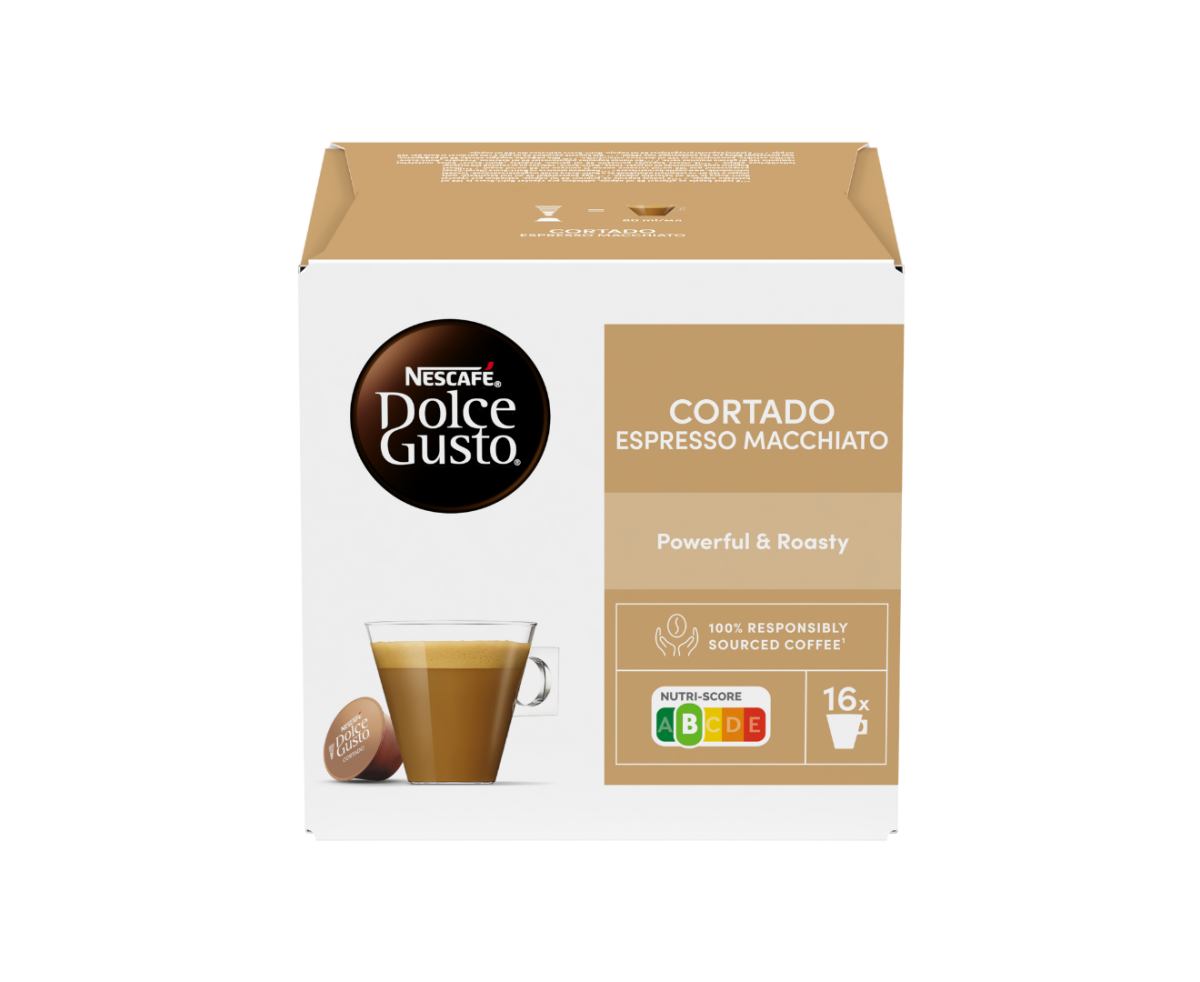 Nescafe Dolce Gusto Cortado Espresso Macchiato капсули Nescafe Dolce Gusto Cortado Espresso Macchiato капсули
