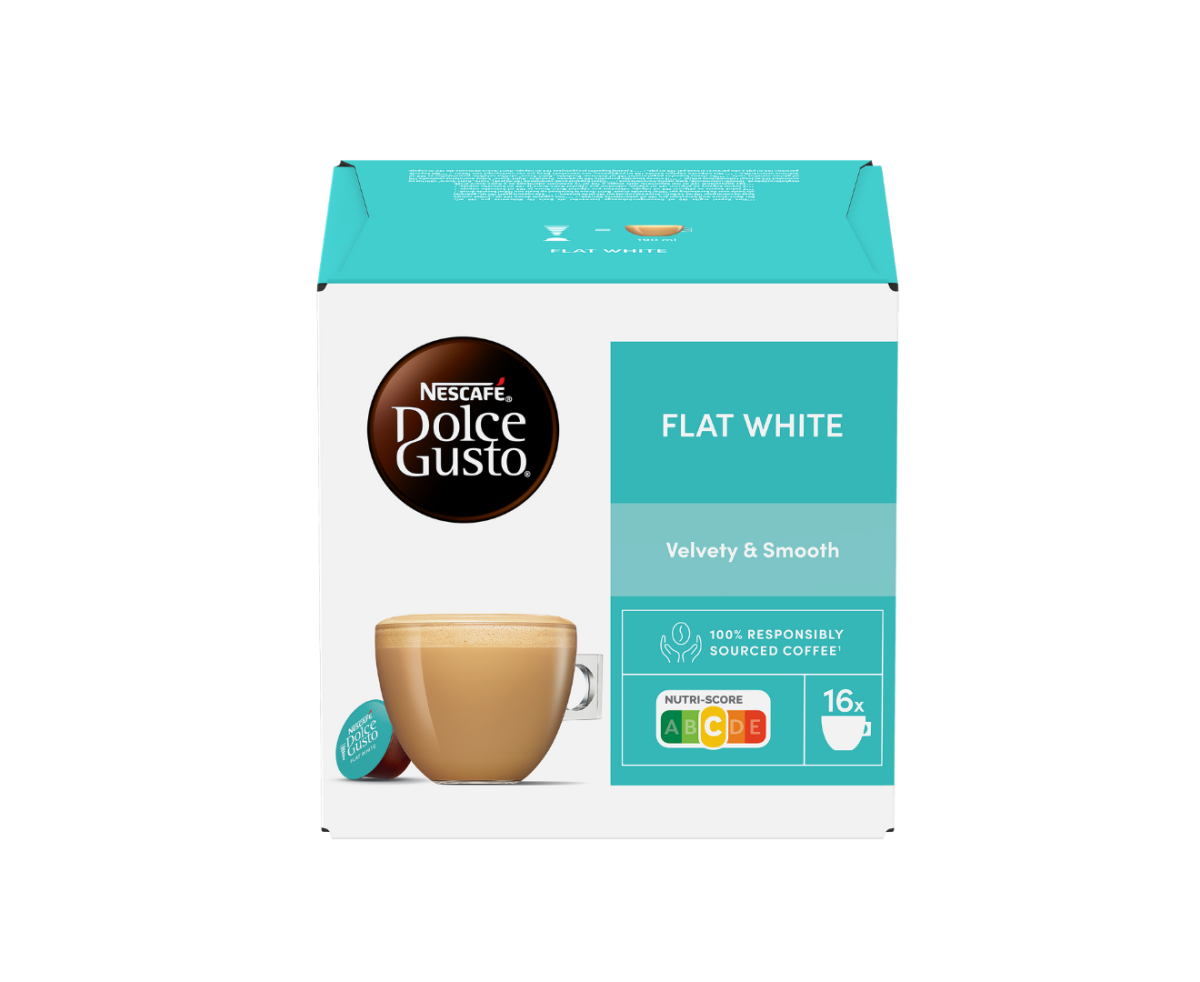 Dolce Gusto Flat White 16 кафе капсули за Dolce Gusto кафемашина Dolce Gusto Flat White 16 кафе капсули за Dolce Gusto кафемашина