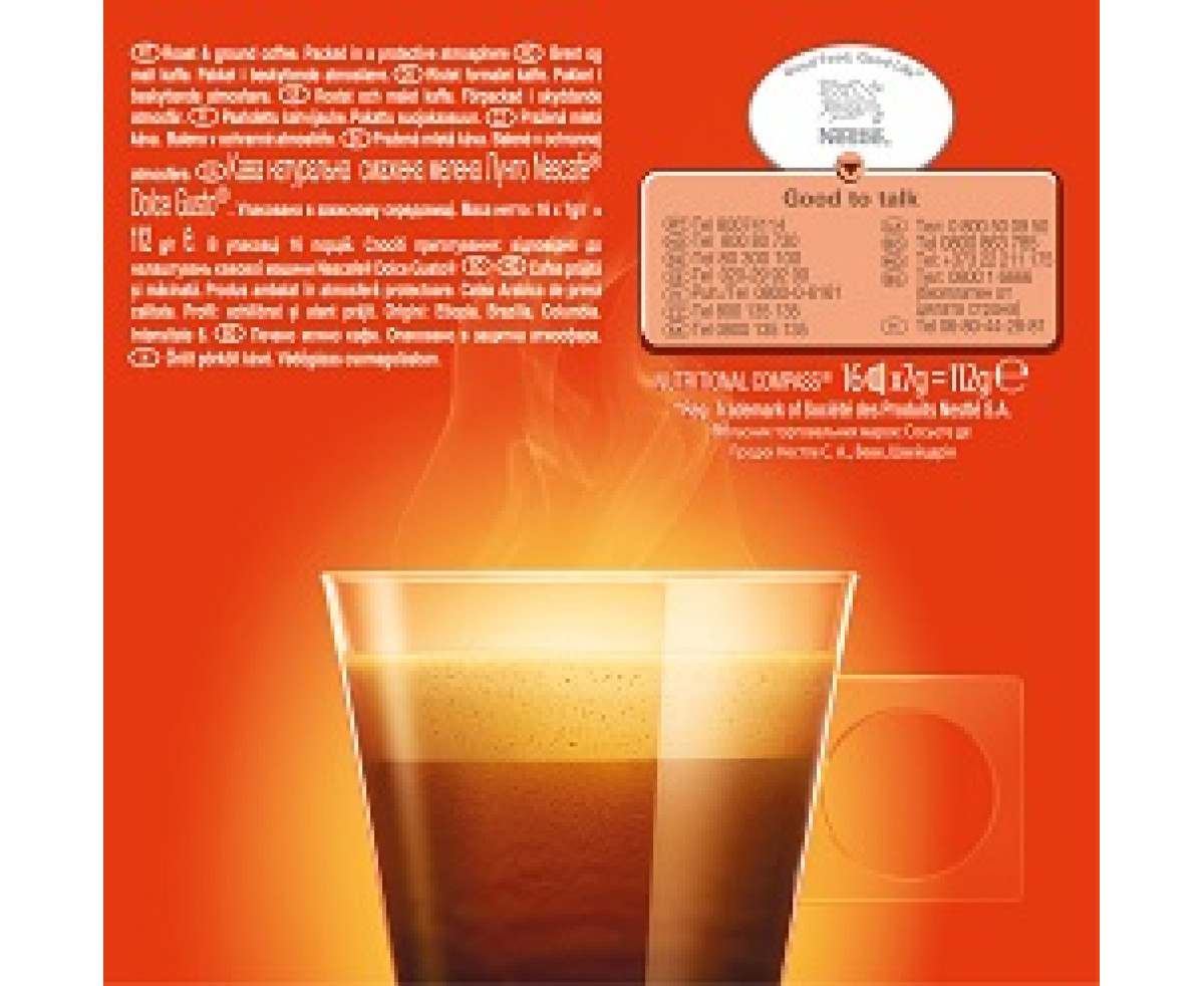 Nescafe Dolce Gusto Caffé Lungo кафе капсули
