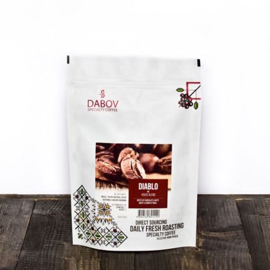Espresso blend Diablo DABOV Specialty Coffee 1кг кафе на зърна
