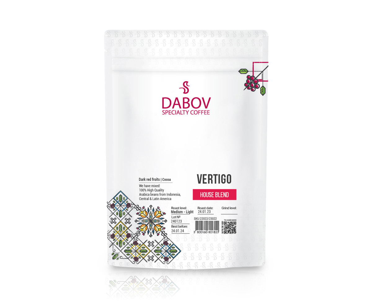 DABOV Specialty Coffee - Вертиго еспресо смес 200.8гр
