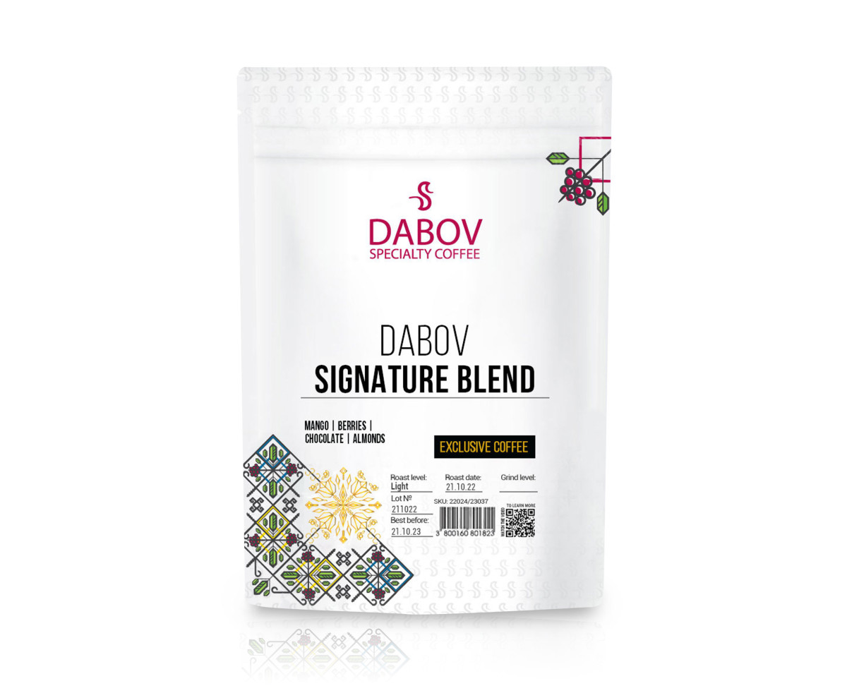 DABOV Specialty Coffee - Signature blend 200.8гр DABOV Specialty Coffee - Signature blend 200.8гр