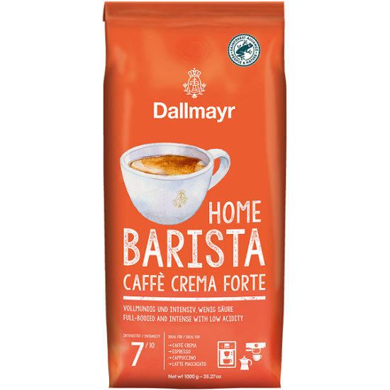 Dallmayr Home Barista Caffe Crema Forte зърна 1 кг