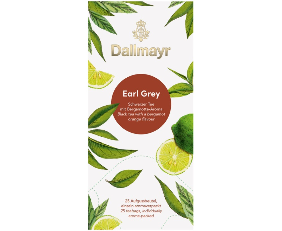 Earl Grey Dallmayr чай  25 сашета