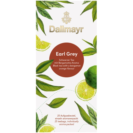 Earl Grey Dallmayr чай  25 сашета