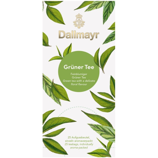 Зелен чай Dallmayr, 25 сашета