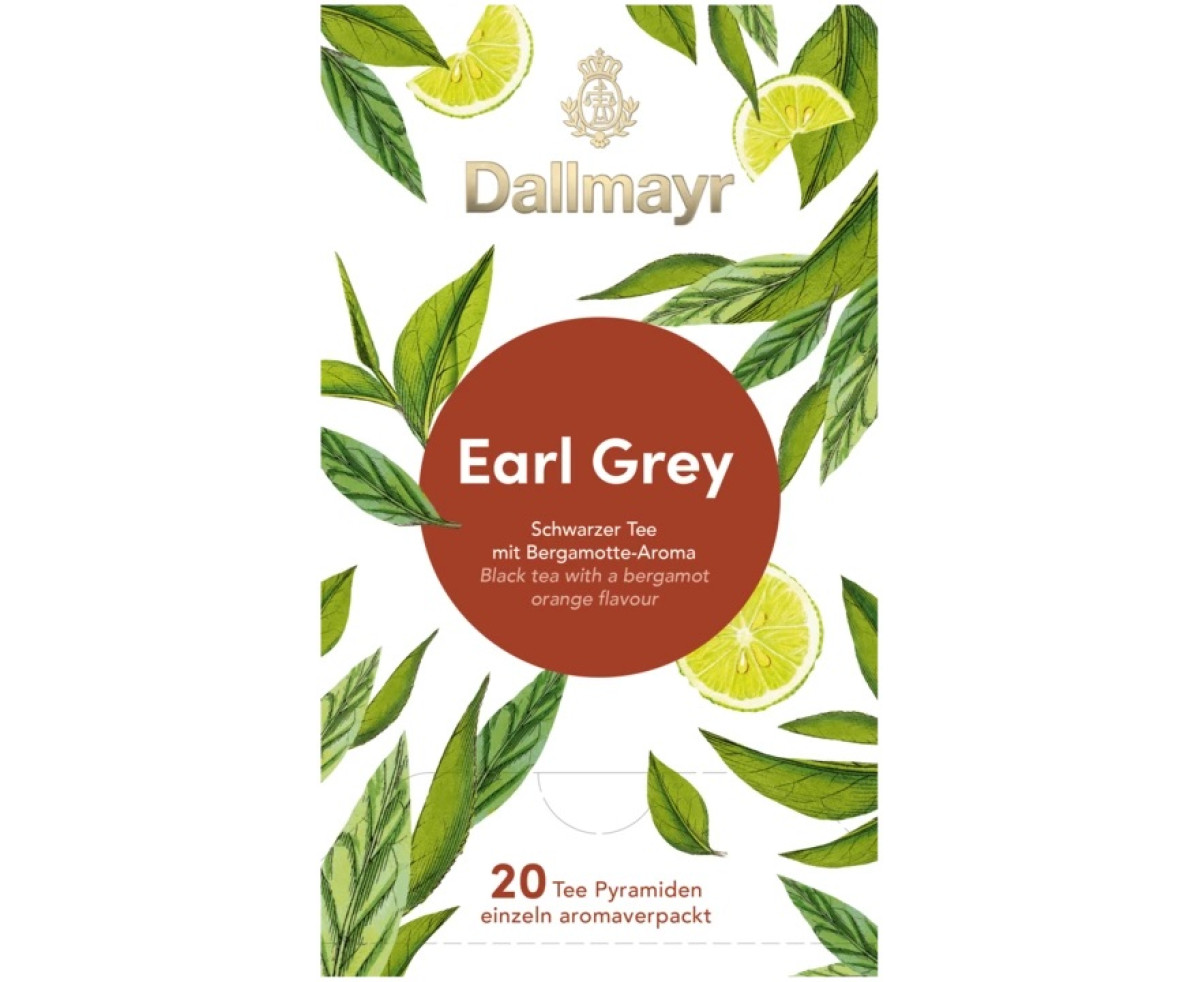 Dallmayr черен чай Earl Grey 20 сашета Dallmayr черен чай Earl Grey 20 сашета