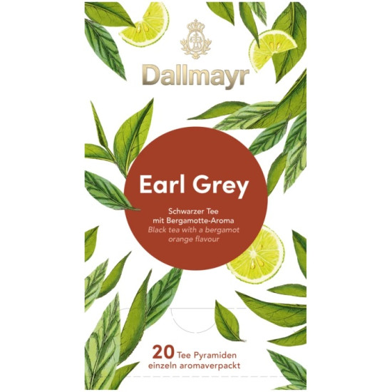 Dallmayr черен чай Earl Grey 20 сашета