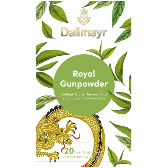 Dallmayr Green Tea China Gunpowder зелен чай 20 сашета