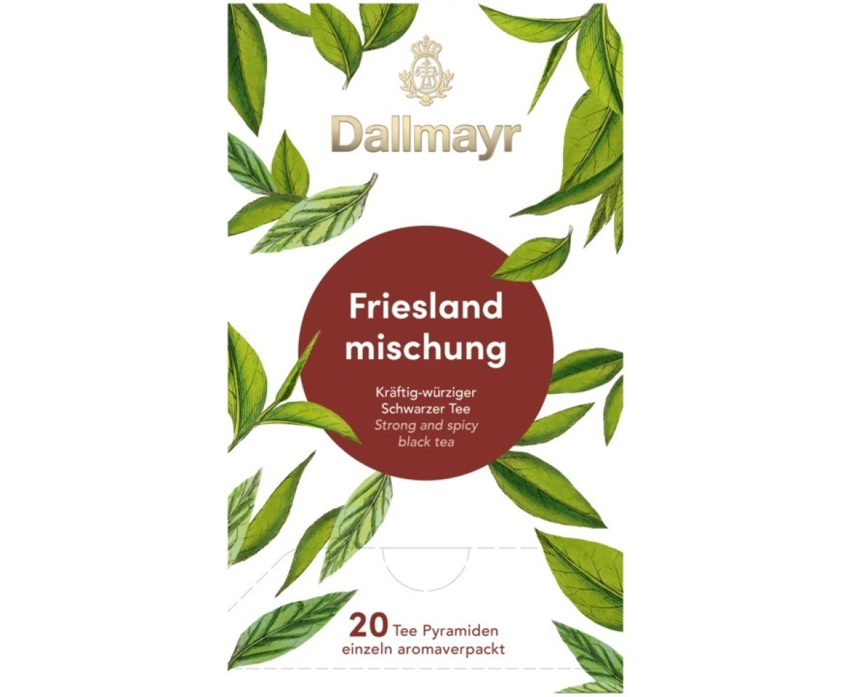 Dallmayr Black Tea East Frisian Blend черен чай 20 сашета