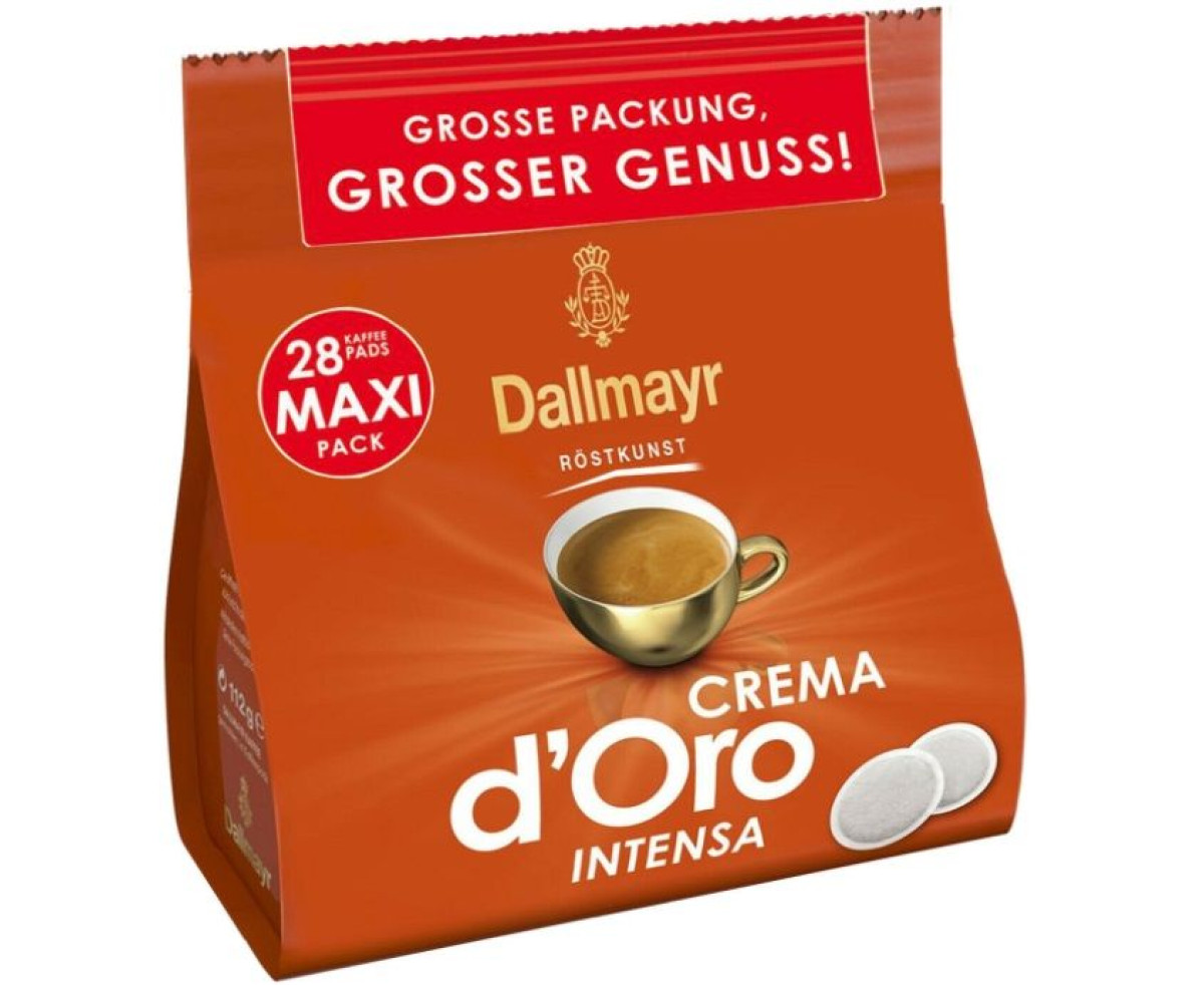 Dallmayr Crema D'oro Intensa 28бр пада за Senseo кафемашина