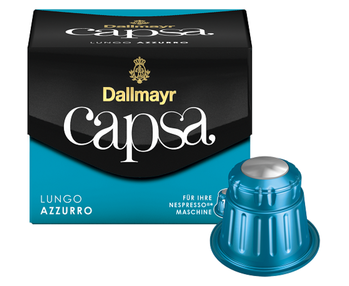 Dallmayr Lungo Azzurro - Nespresso compatible coffee capsules