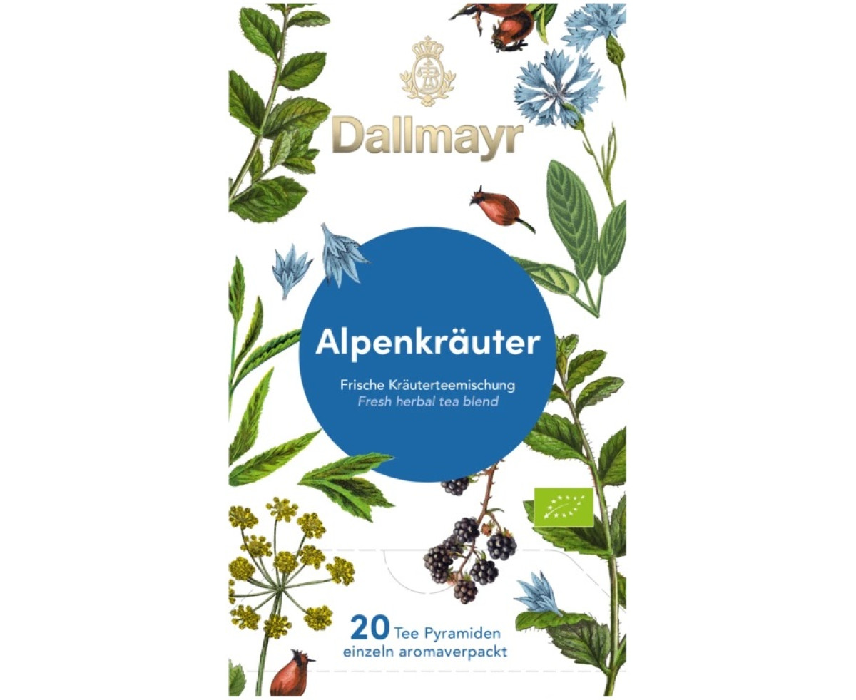 Aлпийски билки Dallmayr, 20 сашета
