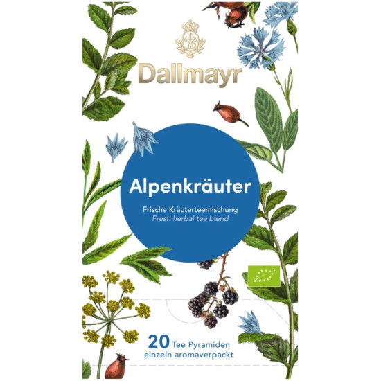 Aлпийски билки Dallmayr, 20 сашета