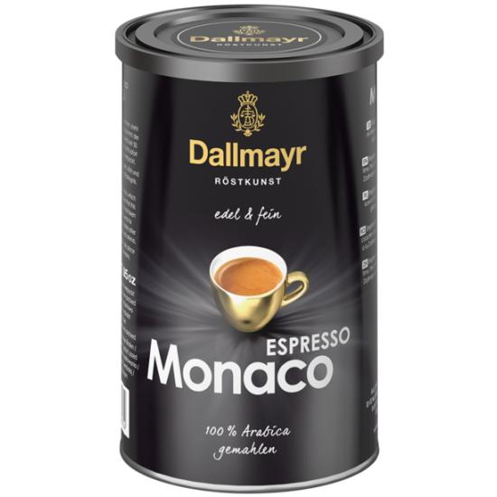 Dallmayr Espresso Monaco 200гр мляно кафе в метална кутия
