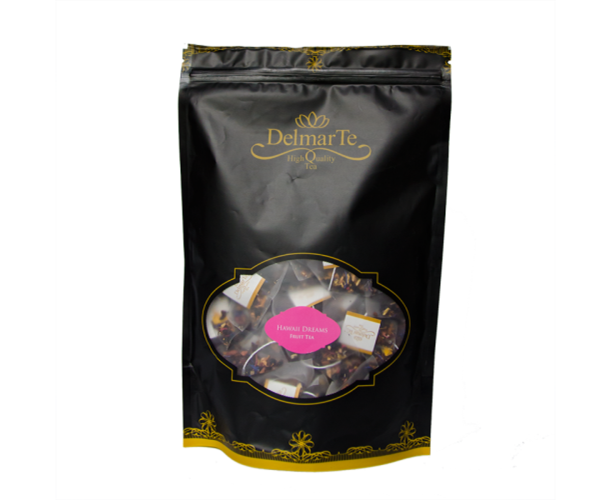 DelmarTe Premium - Hawaii Dreams, плодов чай на сашета 50бр