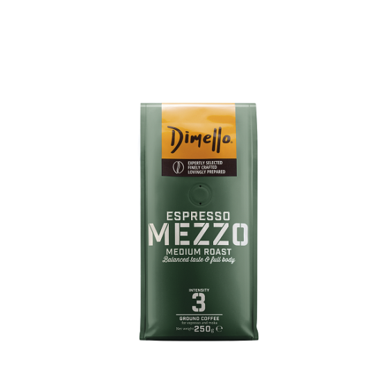 Dimello Espresso Mezzo мляно кафе 250гр