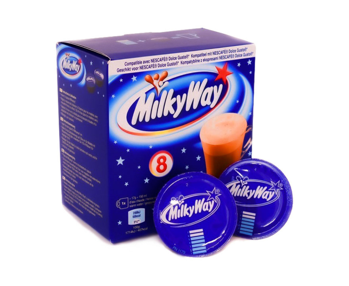 Milky Way капсули топъл шоколад за Dolce Gusto 8бр | Nescafe Dolce Gusto съвместими | Coffee Capsules |