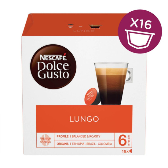 Nescafe Dolce Gusto Caffé Lungo кафе капсули